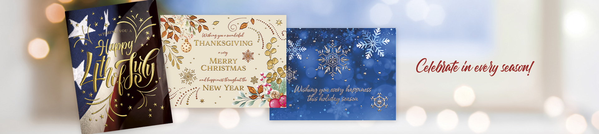 Greeting Cards by Holiday